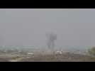 Smoke billows over northern Gaza Strip after Israeli strikes (2)