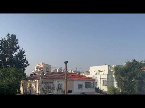 Sirens wail in Tel Aviv as Hamas fires rockets from Gaza