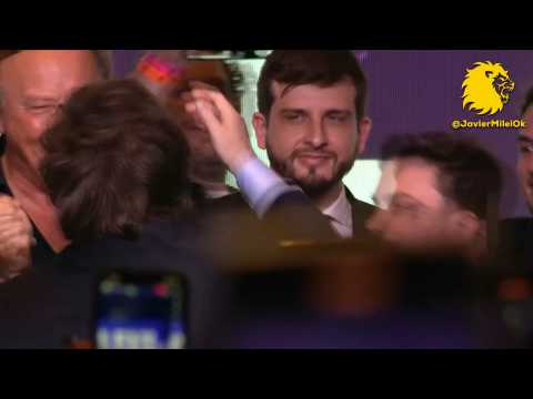 Far-right candidate Milei celebrate runoff qualification