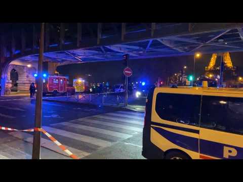 Police on site of deadly knife attack in Paris