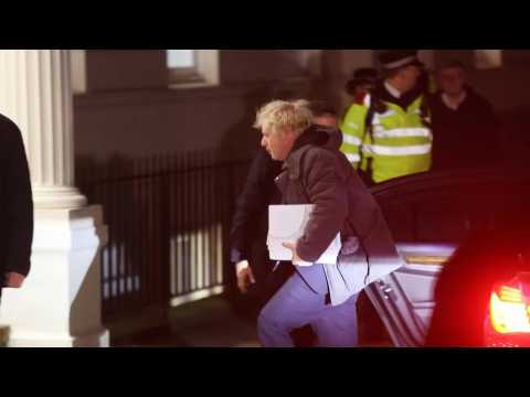 Ex-premier Boris Johnson arrives at UK Covid inquiry