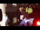 Ex-premier Boris Johnson arrives at UK Covid inquiry