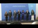 Foreign ministers of Mercosur trade bloc pose for family picture