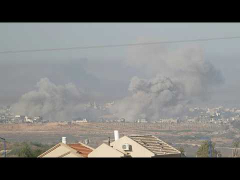 Rockets fired from Gaza as Israeli strikes continue for 3rd day after truce collapse