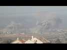 Rockets fired from Gaza as Israeli strikes continue for 3rd day after truce collapse