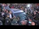 Peru ex-president Fujimori drives off after pardon reinstated (2)