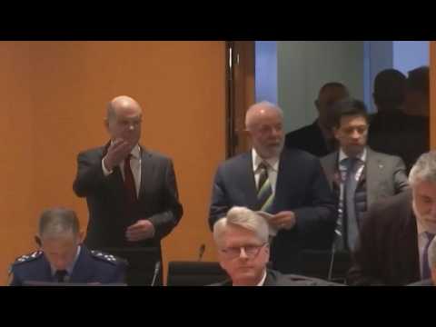 Scholz and Lula arrive for Germany-Brazil consultations in Berlin