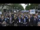 Thousands rally in Paris in support of Israel