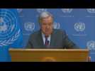 UN chief says 'deeply distressed' by Israeli siege of Gaza