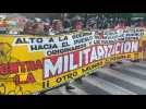Hundreds march in Mexico City demanding equality for Indigenous people