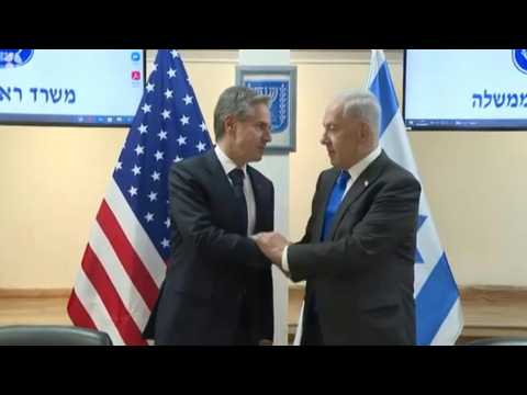 Blinken meets Netanyahu on visit to Israel amid war with Hamas