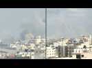 Israel and Hamas exchange fire as battles rage for 4th day