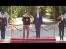 Ukrainian President Zelensky in Romania for talks with counterpart Klaus Iohannis