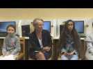 French PM visits a secondary school near Paris to combat cyberbullying
