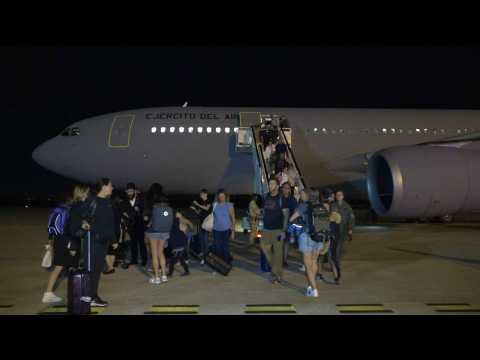 Plane from Tel Aviv lands in Spain with more than 200 people on board