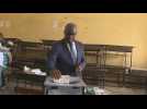 DR Congo opposition presidential candidate Mukwege votes in Kinshasa