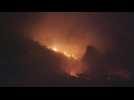Wildfire threatening naval base and homes in South Africa