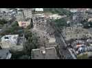 AERIAL SHOTS: Destruction in Gaza's Al-Maghazi camp following Israeli bombardment