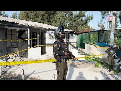 Ecuador: Aftermath of police station blast in southern Quito