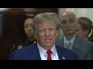 Trump arrives at court for closing arguments in his civil fraud trial