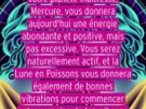 Horoscope du jour du lundi 15 janvier 2024