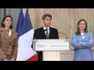 French PM vows to carry out "everything" he initiated as Education Minister