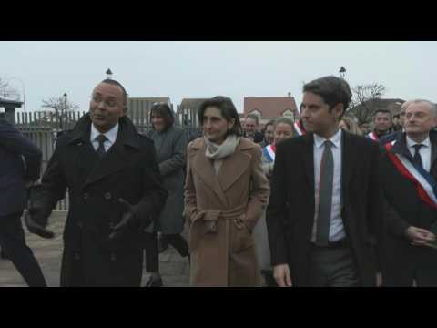 Education: Attal and Oudea-Castera visit a secondary school near Paris