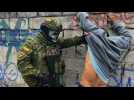 Ecuador: Soldiers frisk man amid search operation over gang violence
