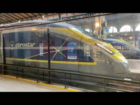 Eurostar traffic resumes at Gare du Nord station in Paris