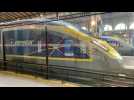 Eurostar traffic resumes at Gare du Nord station in Paris