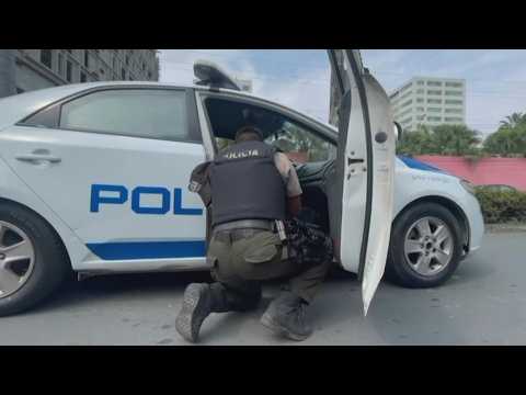 Police units surround Ecuador television studio after gunmen burst in on air