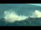 Israeli strikes on Lebanon border amid cross-border exchange of fire