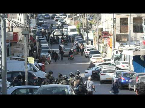 Jerusalem: Israeli police fire tear gas in the Wadi al-Joz neighbourhood