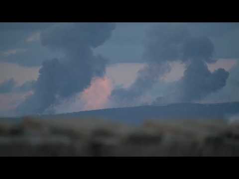 Smoke billows over Israel-Lebanon border amid cross-border fighting