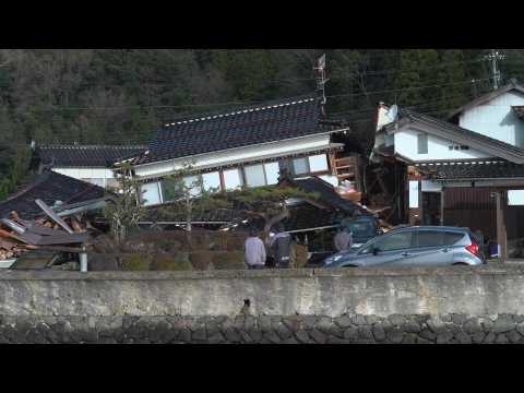 Images of destruction caused by deadly Japan quake