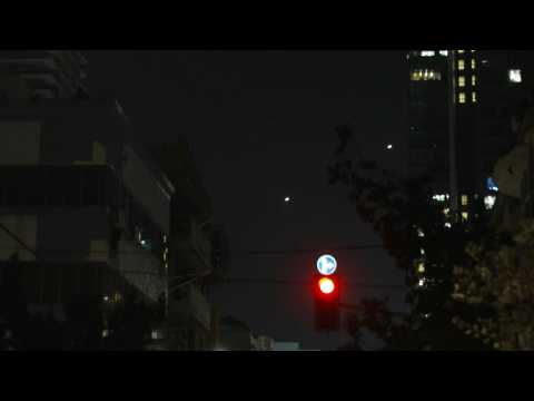 Israel's Iron Dome system intercepts rockets over Tel Aviv as country enters 2024