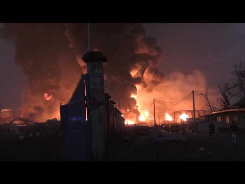 At least 8 dead and dozens injured after Guinea fuel depot blast
