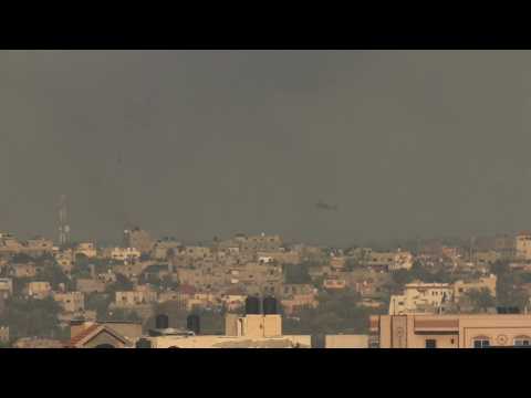 Israeli helicopter lands east of the city of Khan Yunis