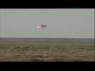 Russian, French astronauts back on Earth from ISS