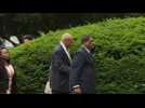 Bill Cosby arrives for trial on sexual assault