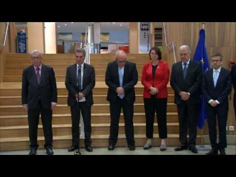 EU pays tribute to victims of London attack