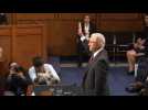 US attorney general Sessions sworn-in before Senate testimony