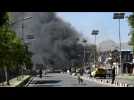 Massive Kabul truck bomb kills scores, wounds hundreds