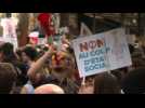 French left stage street showdown over Macron reforms