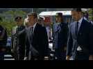 Emmanuel Macron arrives in Athens for two-day visit