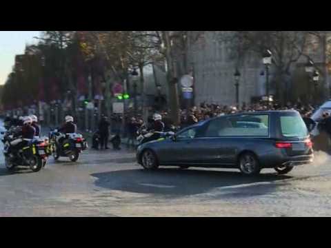 'National homage' to French rocker Johnny Hallyday begins