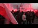 Thousands of nationalists march in Warsaw for Independence Day