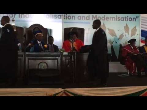 Mugabe makes first public appearance since army takeover