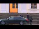 German president meets with the Greens amid political crisis