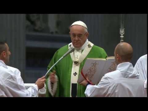 Pope Francis celebrates special mass for 'World Day of the Poor'